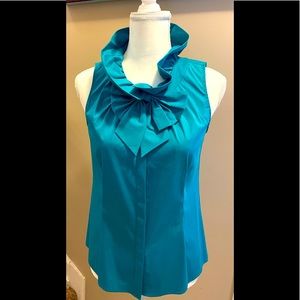 Lafayette sz 2 blouse nwt turquoise color